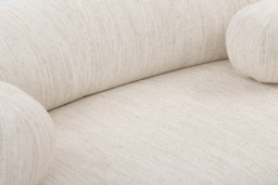 "Rolls Two Seat Sofa Natural Linen " - thumbnail 6