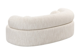 "Rolls Two Seat Sofa Natural Linen " - thumbnail 3
