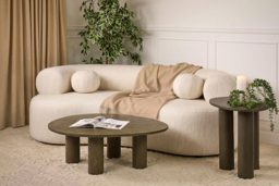 "Rolls Two Seat Sofa Natural Linen " - thumbnail 2