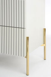 Lexington Pebble Grey Bedside Table - thumbnail 3