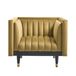 Metz Armchair - Olive - thumbnail 3