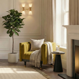 Metz Armchair - Olive - thumbnail 2