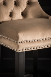 Antoinette Bar Stool Taupe - thumbnail 5