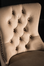 Antoinette Bar Stool Taupe - thumbnail 6