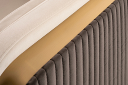 Ozman Lounge Chair - Chalk/Mink - thumbnail 5