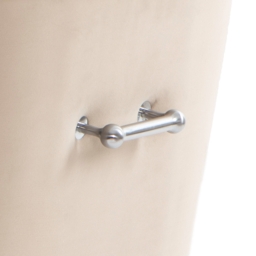 Mason lounge Chair - Taupe – Silver Legs - thumbnail 6