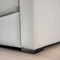 Slater Three Seat Sofa - Dove Grey - thumbnail 3