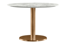 Parker Brass Dining Table - thumbnail 1