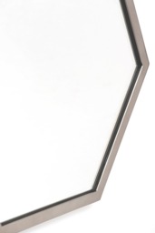 Alveare Brushed Chrome Wall Mirror - thumbnail 7