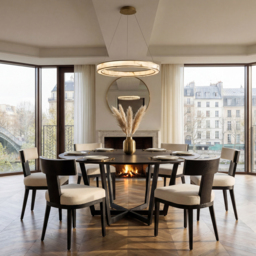 Juno Circular Dining Table - thumbnail 2