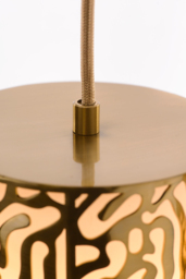 "Moray Seven Light Pendant Brass " - thumbnail 5