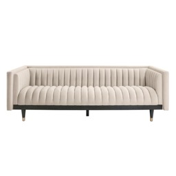 Metz Three Seater Sofa - Chalk - thumbnail 8