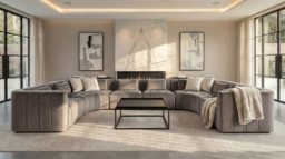 Essen Lounge Suite – Dove Grey - thumbnail 2