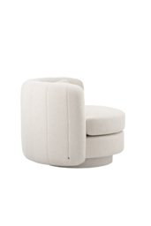 Calvin Swivel Armchair - Carrara - thumbnail 4