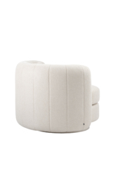 Calvin Swivel Armchair - Carrara - thumbnail 5