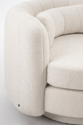Calvin Swivel Armchair - Carrara - thumbnail 6
