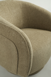 Orla Swivel Chair - Pistachio - thumbnail 6