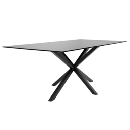 Aster Black Dining Table - thumbnail 3
