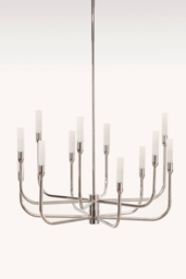 Gracia Twelve Light Pendant Chrome - thumbnail 1