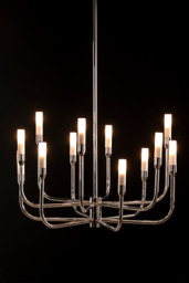 Gracia Twelve Light Pendant Chrome - thumbnail 9