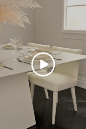 "Loretta Square Dining Table " - thumbnail 3