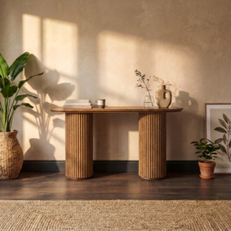"Ophelia Chestnut Console Table " - thumbnail 2