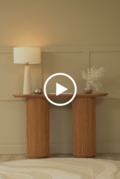 "Ophelia Chestnut Console Table " - thumbnail 7