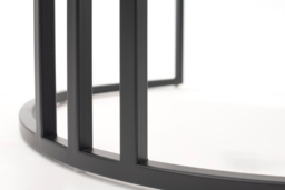 Aria Dining Chair – Chalk – Black Frame - thumbnail 5