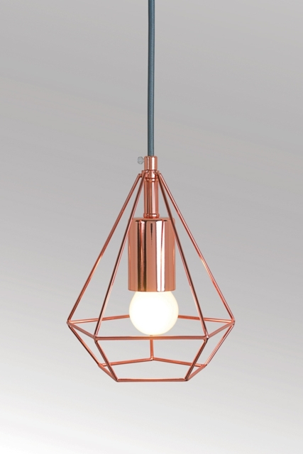 Kasper Diamond Pendant Light - gft - image 1