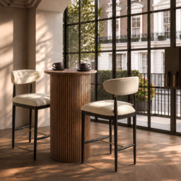 "Ophelia Chestnut Bar Table " - thumbnail 2