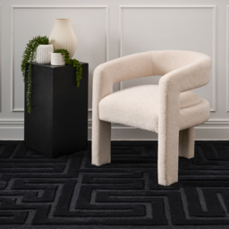 Ashcombe Black Rug - thumbnail 2