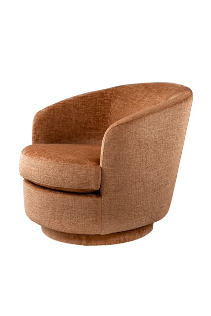 Melville Swivel chair - Terracotta - image 1