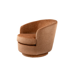 Melville Swivel chair - Terracotta - thumbnail 6