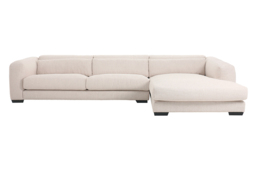 "Dolce Extra Large Corner Sofa Right Hand Natural Linen " - thumbnail 1