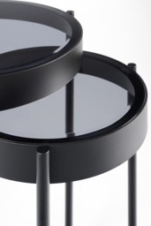 Orion Black Nesting Side Tables - thumbnail 7