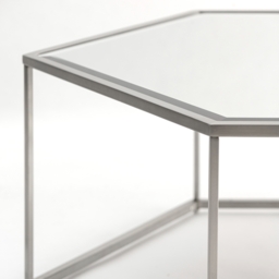 "Alveare Silver Coffee Table " - thumbnail 3