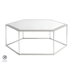 "Alveare Silver Coffee Table " - thumbnail 1