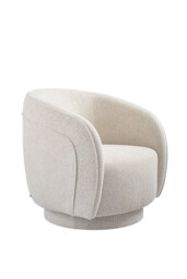 Orla Swivel Chair - Travertine - thumbnail 9