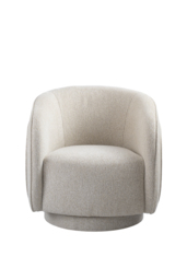 Orla Swivel Chair - Travertine - thumbnail 1