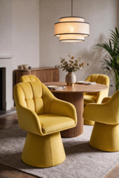 Orbit Dining Chair – English Mustard - thumbnail 4