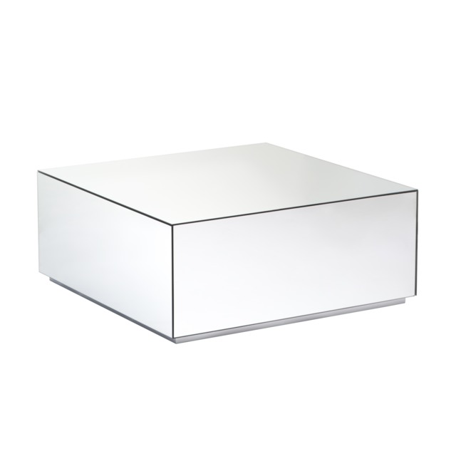 Hallie Mirrored Coffee Table - image 1
