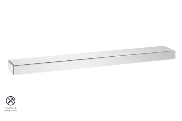 Mirrored Floating Wall Shelf 120cm - image 1