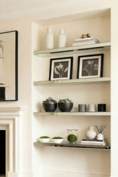 Mirrored Floating Wall Shelf 120cm - thumbnail 2