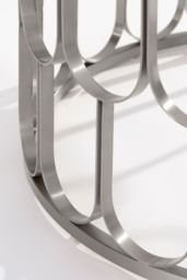 Pino 6-8 Seat Silver Dining Table - thumbnail 4