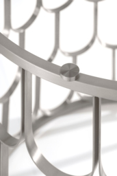 Pino 6-8 Seat Silver Dining Table - thumbnail 3