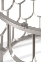 Pino 6-8 Seat Silver Dining Table - thumbnail 5