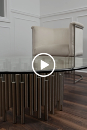 Rubell Silver Coffee Table - thumbnail 3