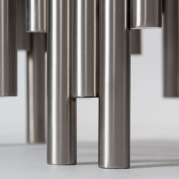 Rubell Silver Coffee Table - thumbnail 4