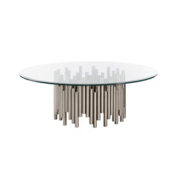 Rubell Silver Coffee Table