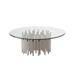 Rubell Silver Coffee Table - thumbnail 1